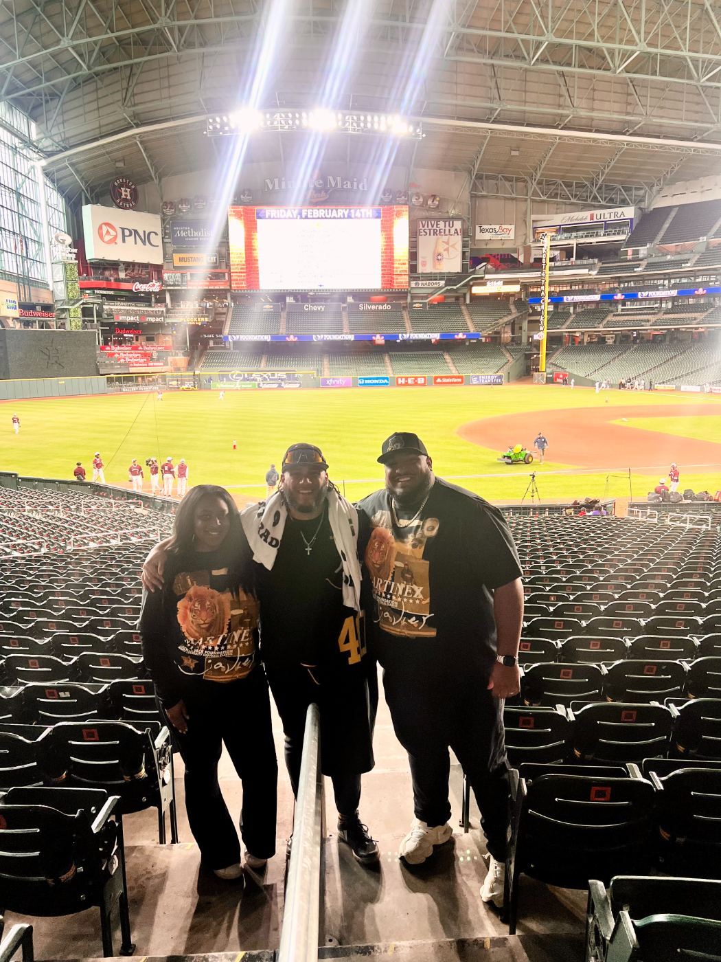 Javier Martinez with Cactus Jack tee