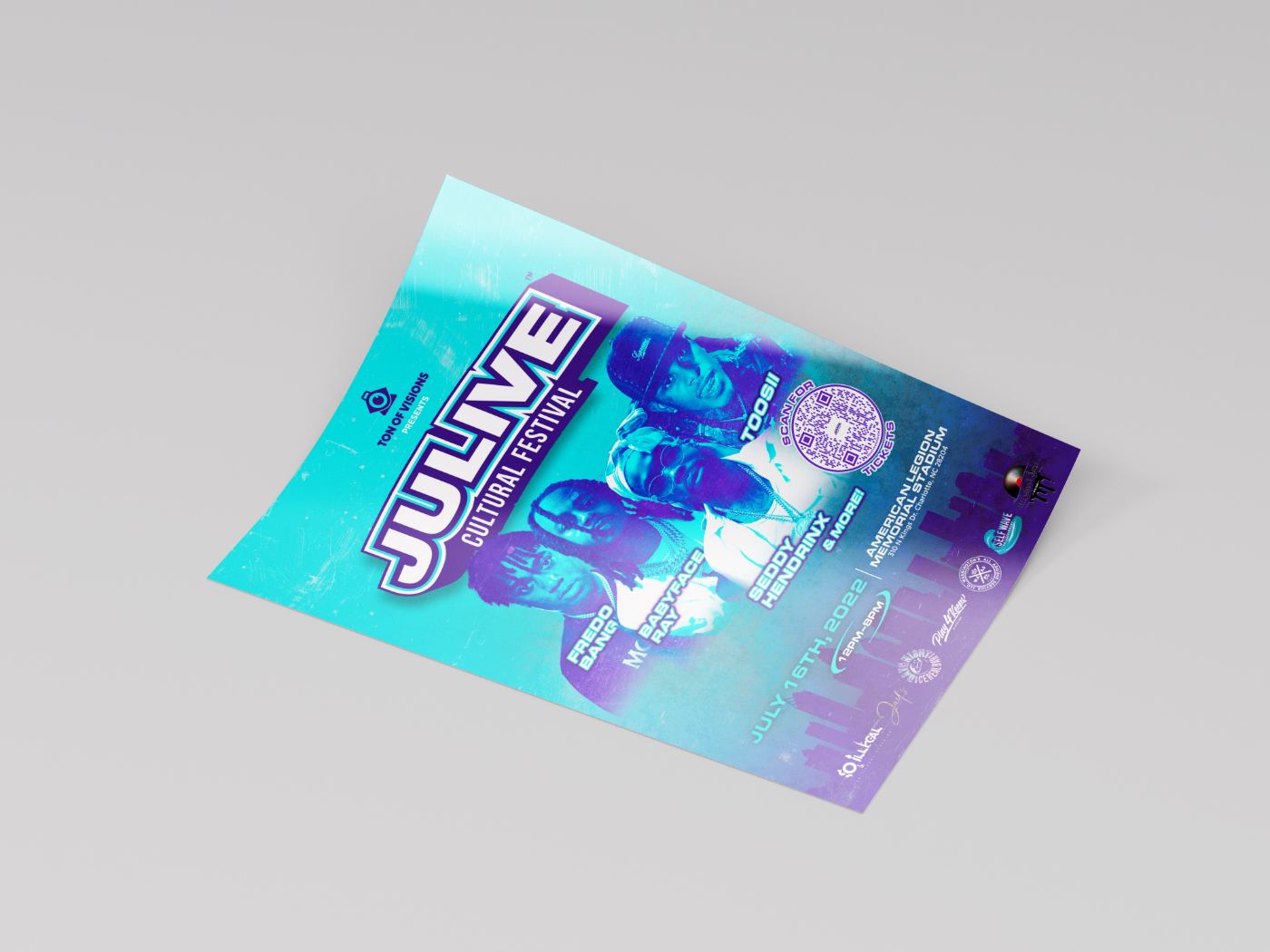 Julive main event flyer