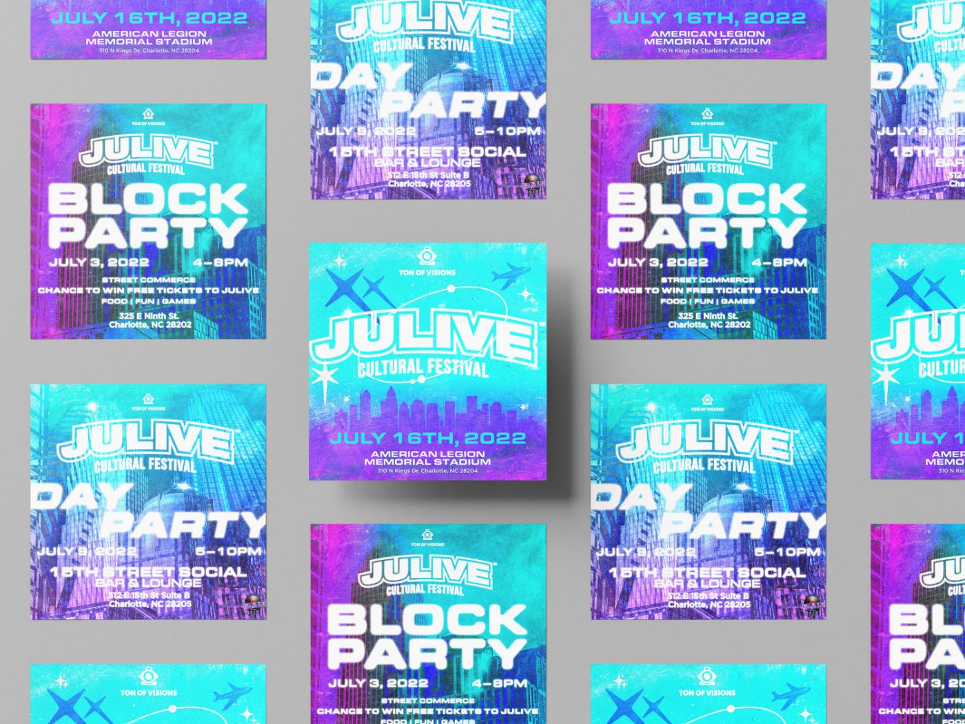 Julive social flyer system